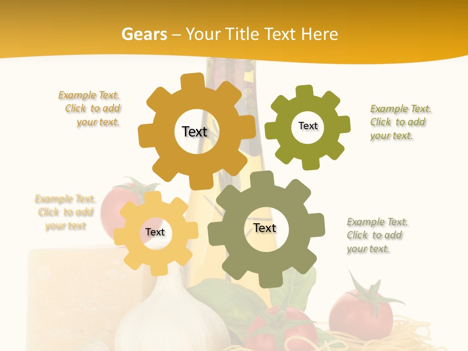 Leaf Tomato Meal PowerPoint Template