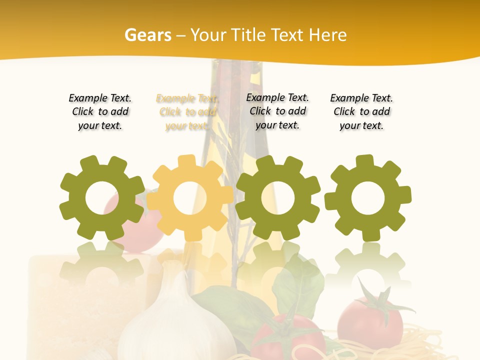 Leaf Tomato Meal PowerPoint Template