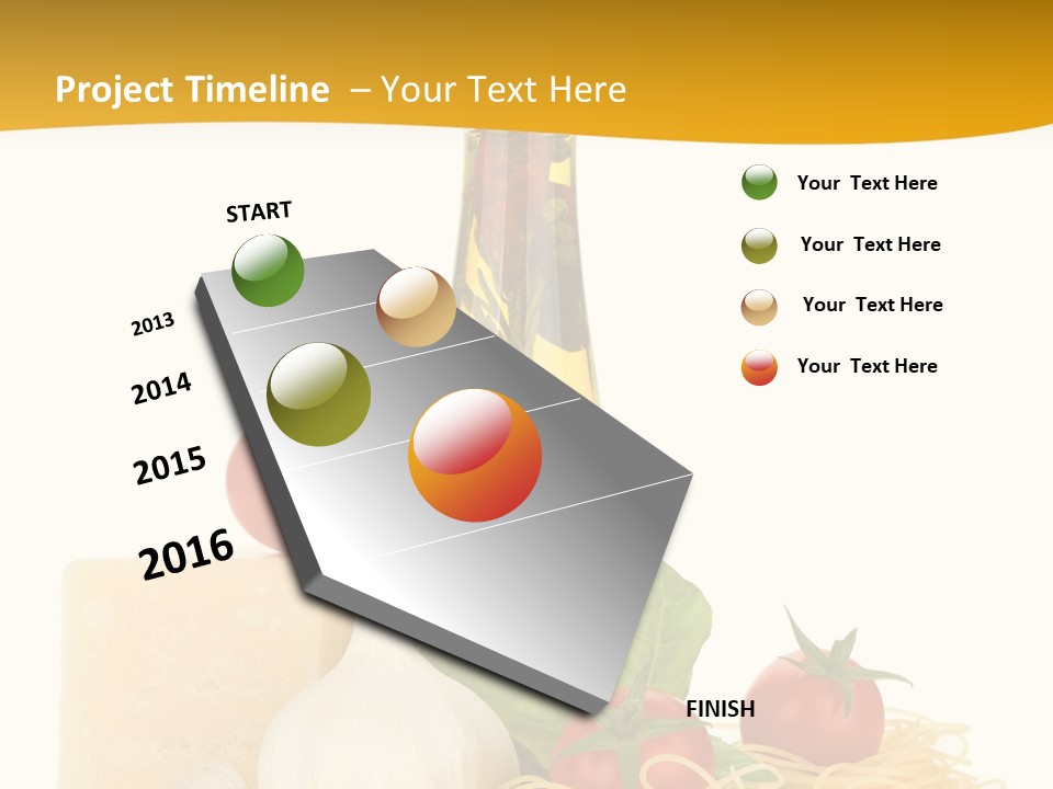 Leaf Tomato Meal PowerPoint Template
