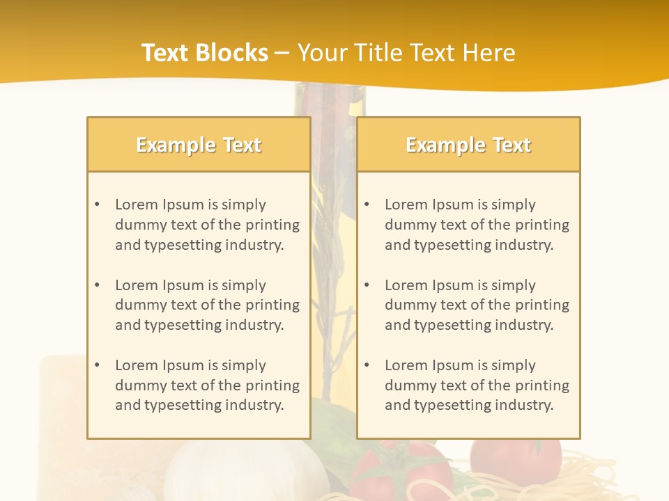 Leaf Tomato Meal PowerPoint Template