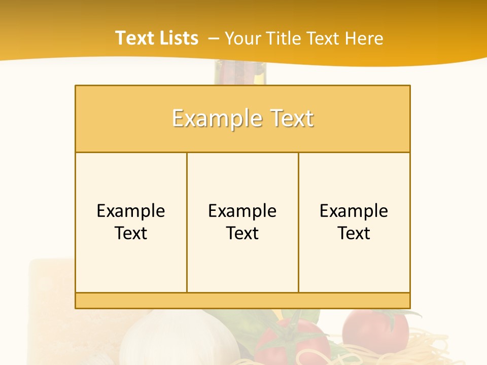 Leaf Tomato Meal PowerPoint Template