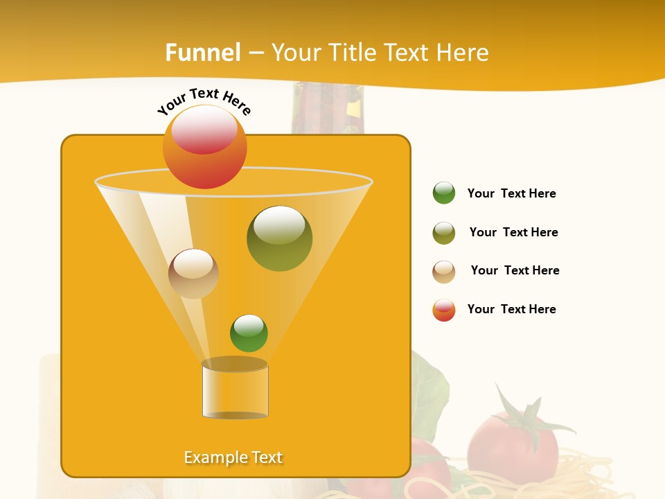 Leaf Tomato Meal PowerPoint Template