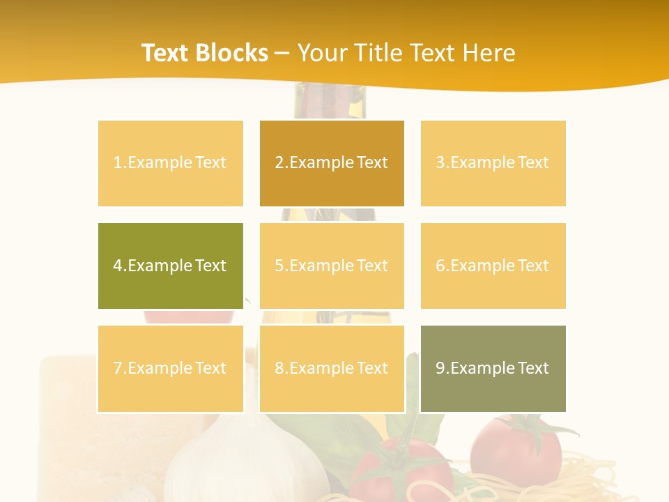 Leaf Tomato Meal PowerPoint Template