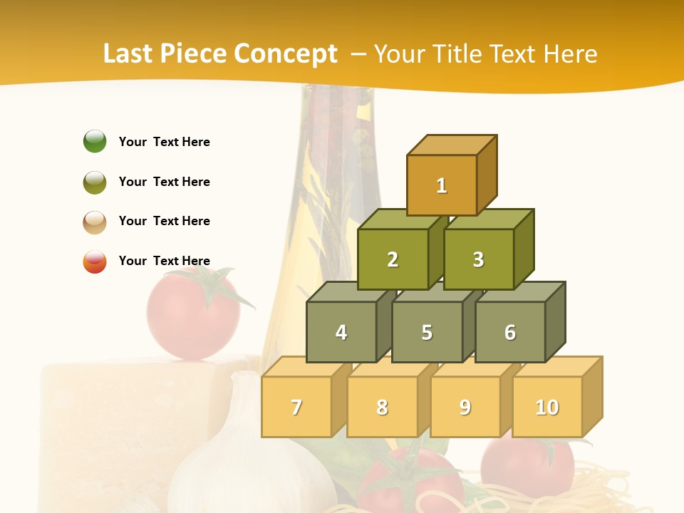 Leaf Tomato Meal PowerPoint Template