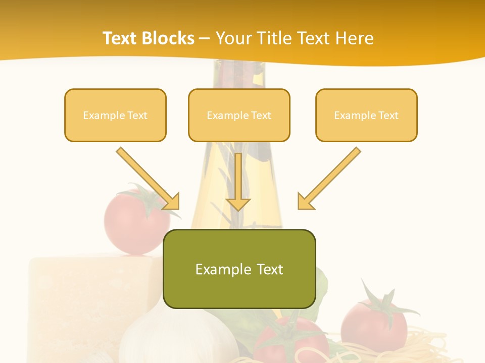 Leaf Tomato Meal PowerPoint Template