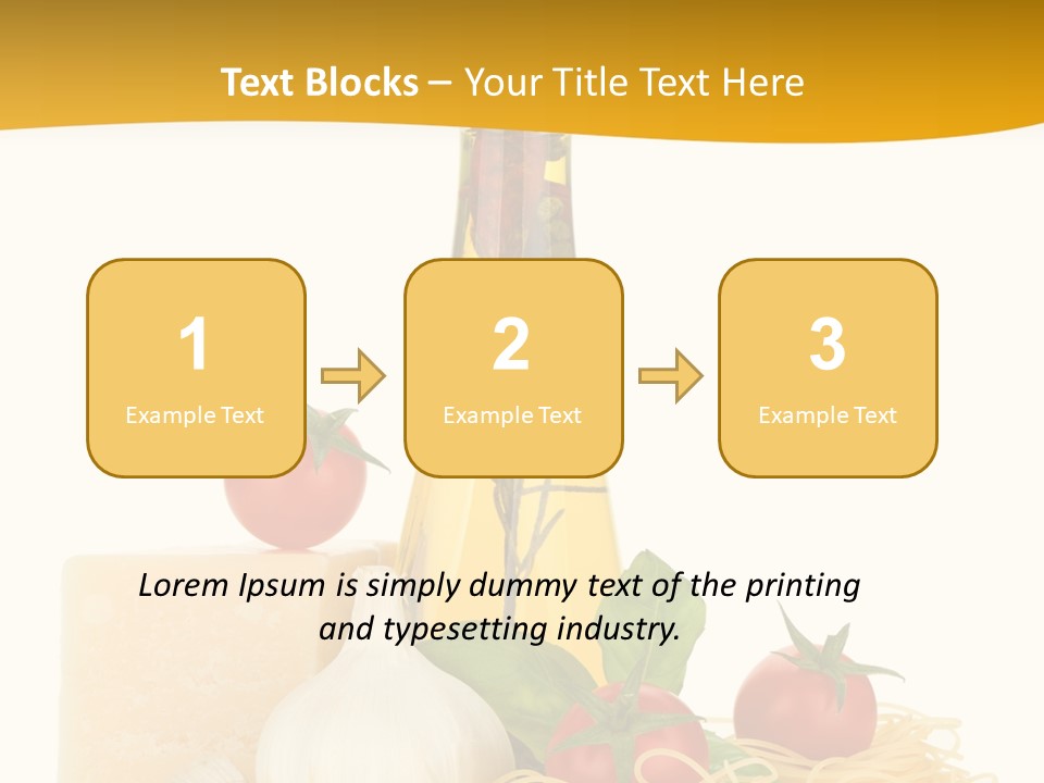 Leaf Tomato Meal PowerPoint Template