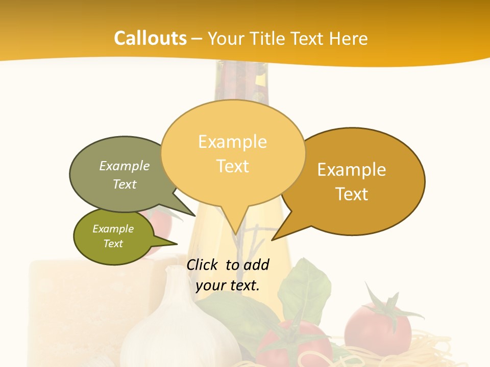 Leaf Tomato Meal PowerPoint Template