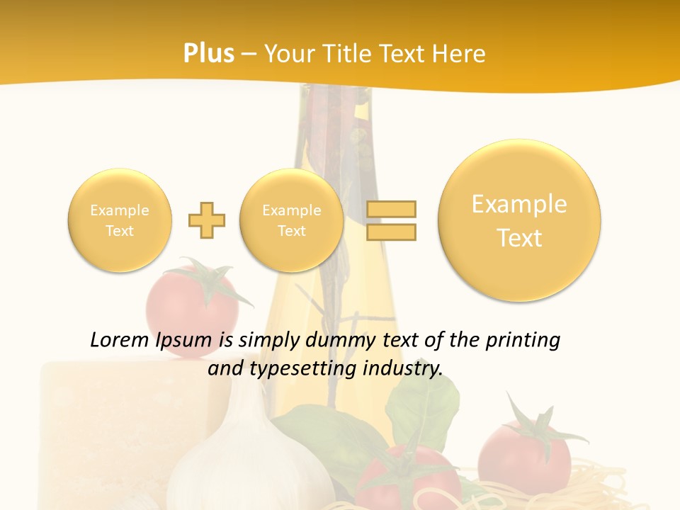 Leaf Tomato Meal PowerPoint Template