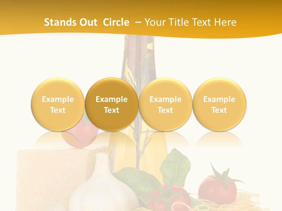 Leaf Tomato Meal PowerPoint Template