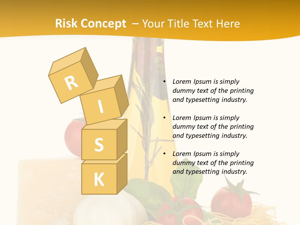 Leaf Tomato Meal PowerPoint Template