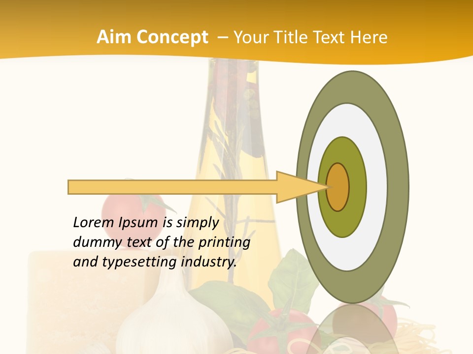 Leaf Tomato Meal PowerPoint Template