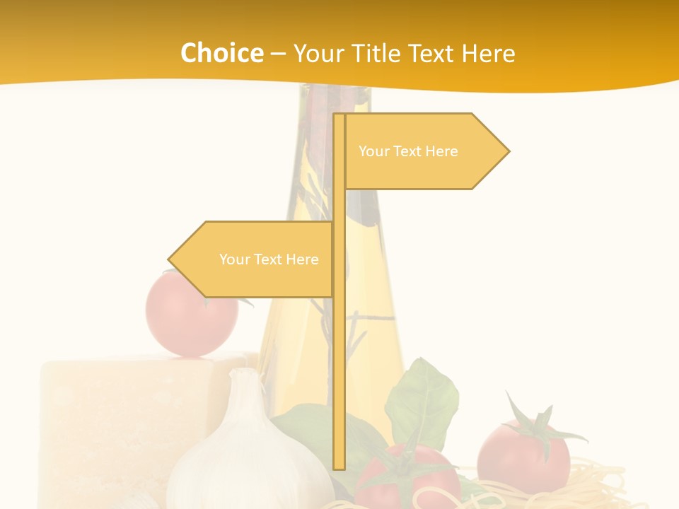 Leaf Tomato Meal PowerPoint Template