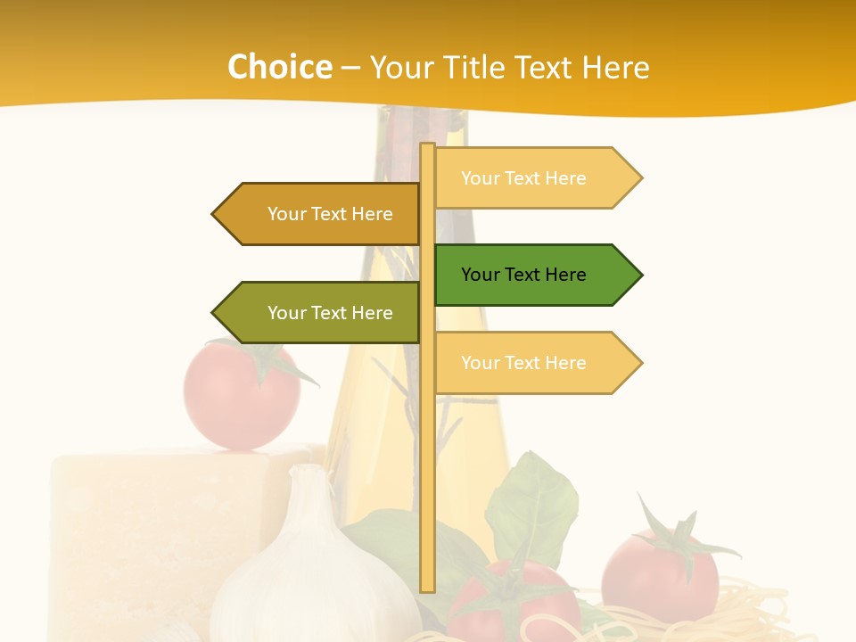 Leaf Tomato Meal PowerPoint Template