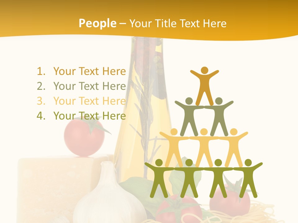 Leaf Tomato Meal PowerPoint Template