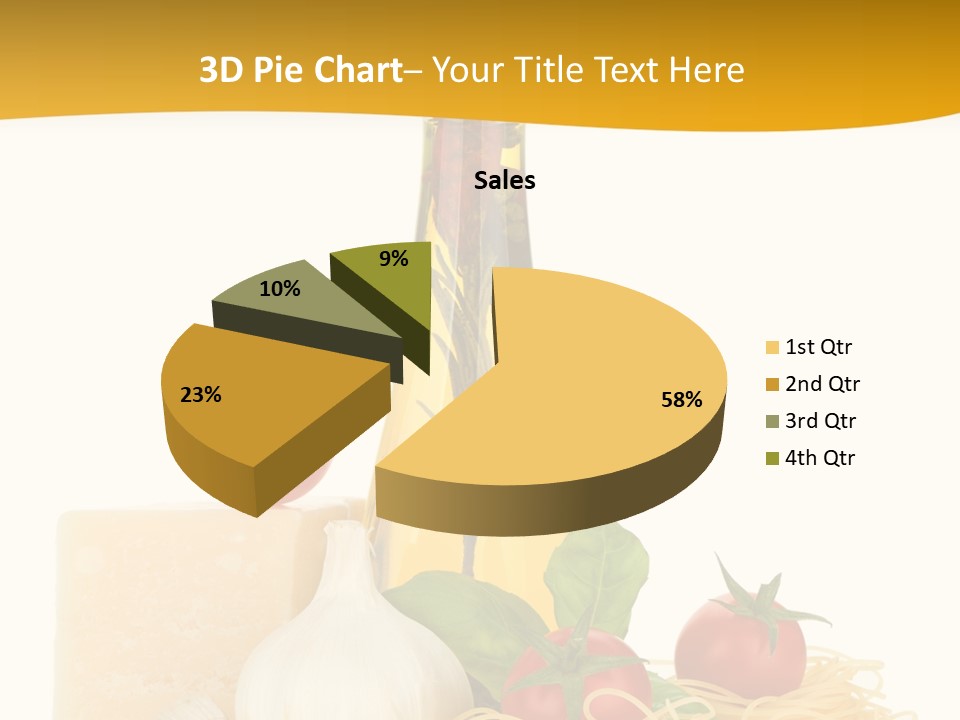 Leaf Tomato Meal PowerPoint Template