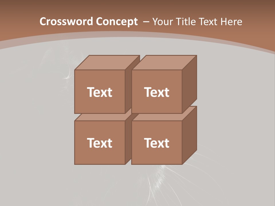 Adorable Yellow Furry PowerPoint Template