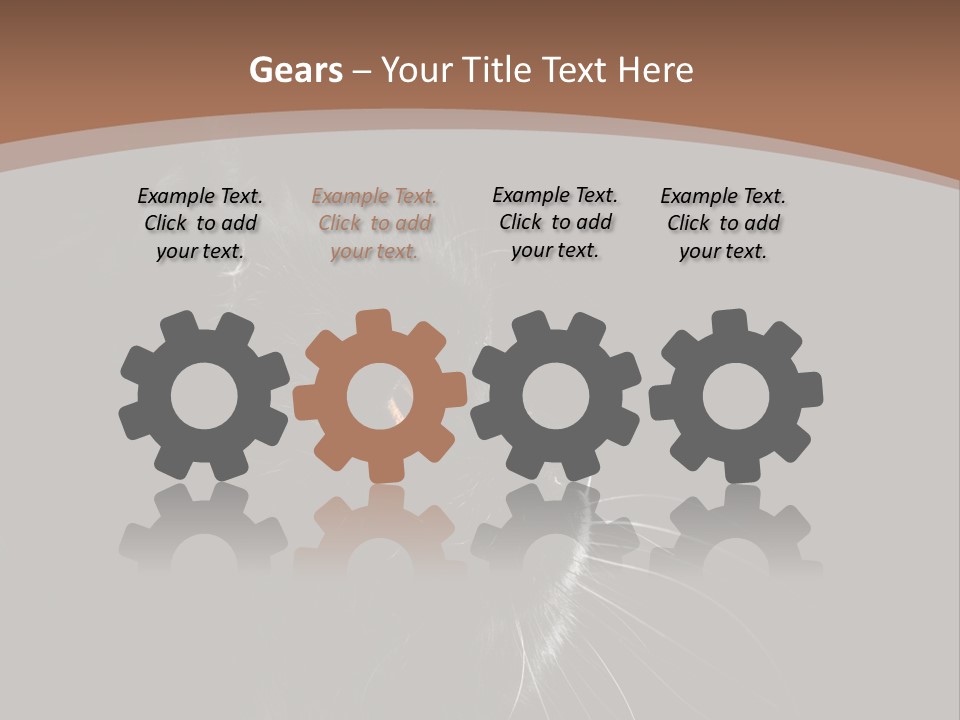 Adorable Yellow Furry PowerPoint Template