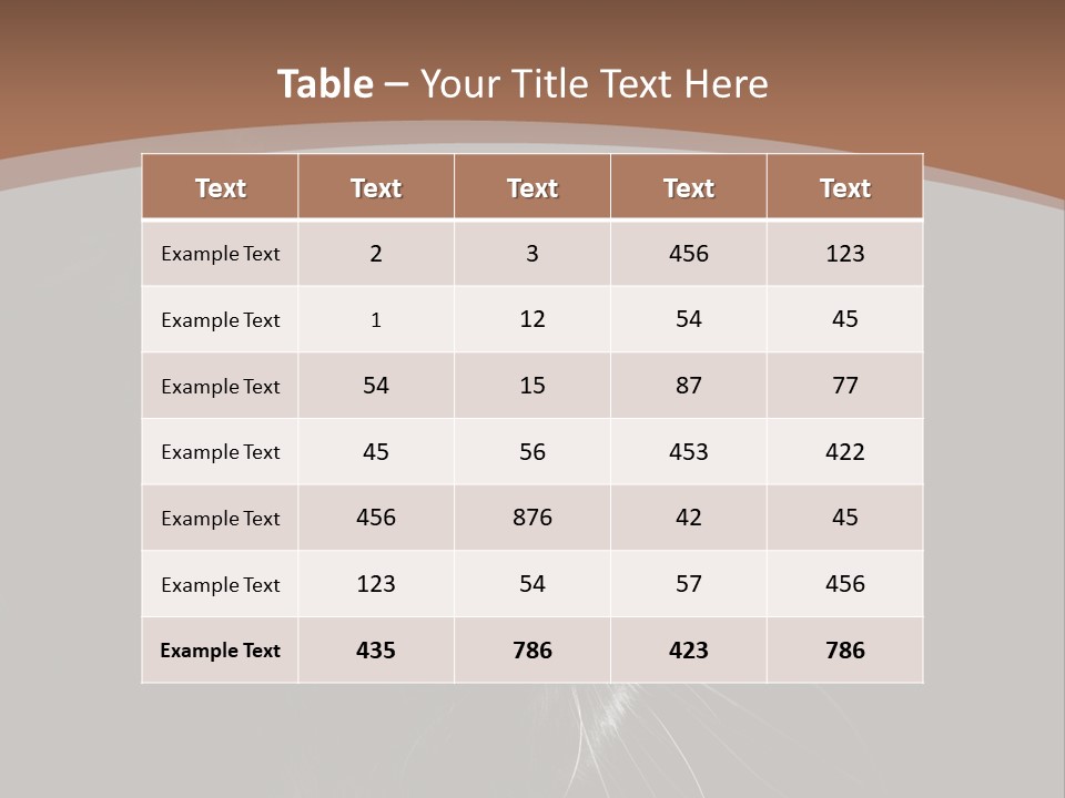Adorable Yellow Furry PowerPoint Template
