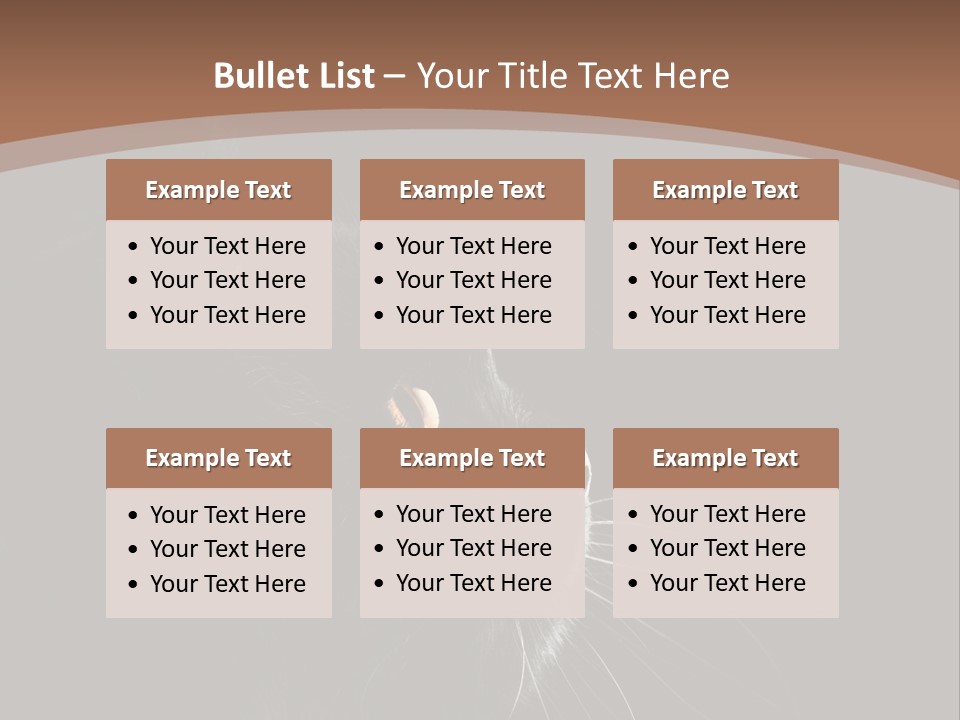 Adorable Yellow Furry PowerPoint Template