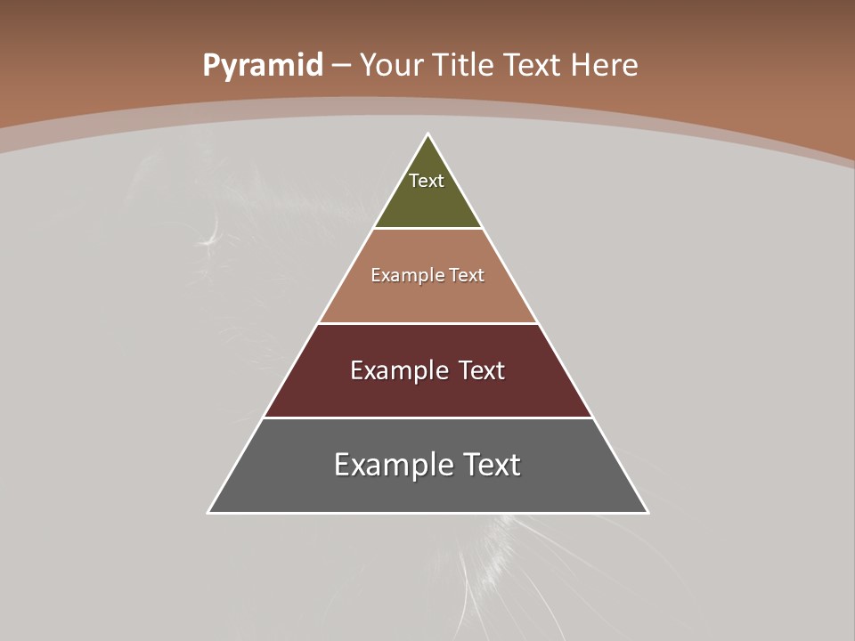 Adorable Yellow Furry PowerPoint Template