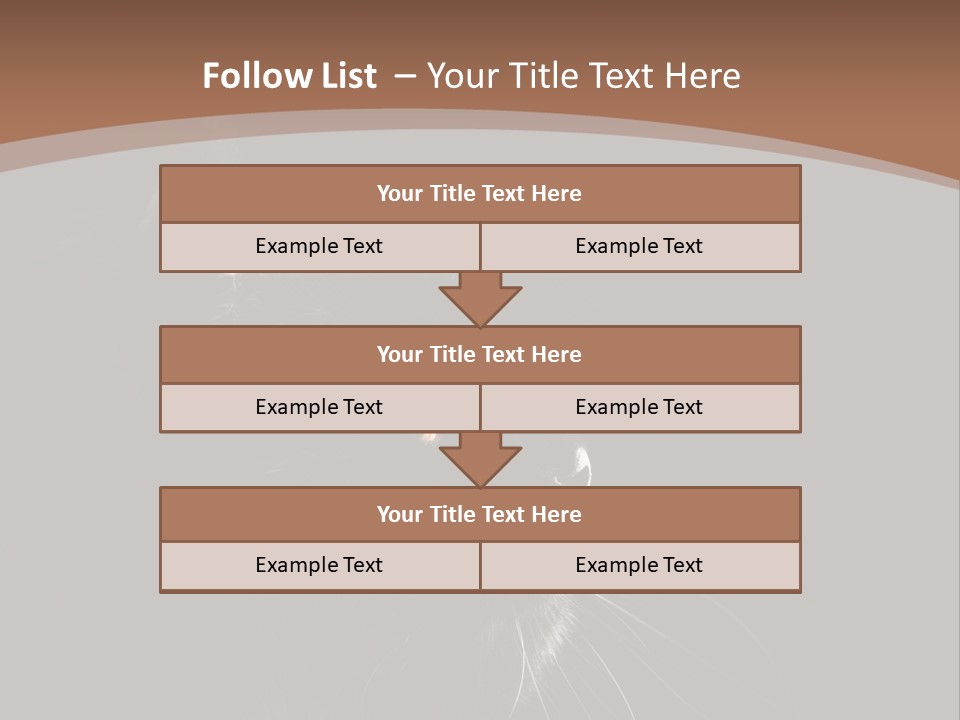 Adorable Yellow Furry PowerPoint Template