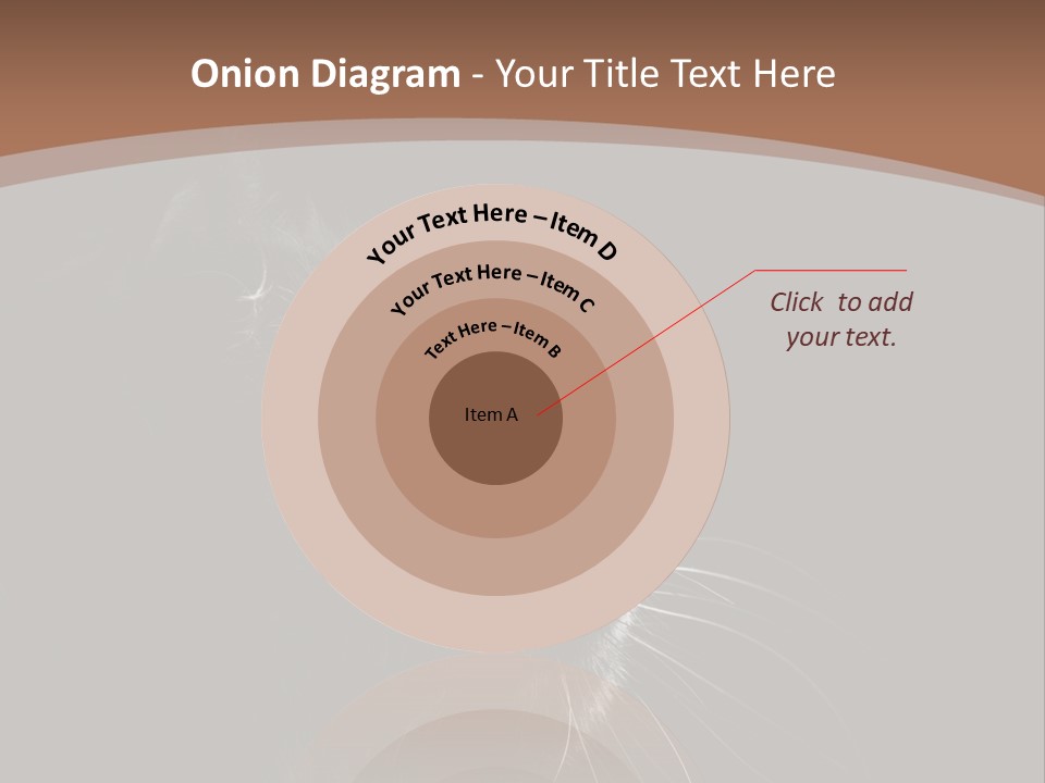 Adorable Yellow Furry PowerPoint Template