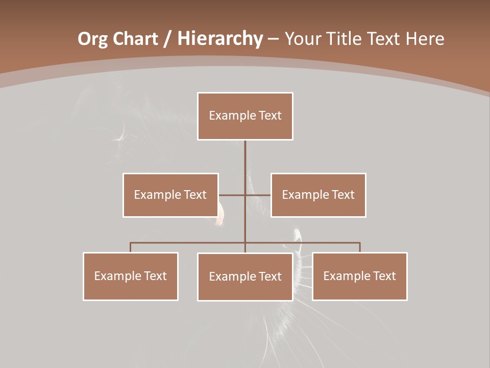 Adorable Yellow Furry PowerPoint Template