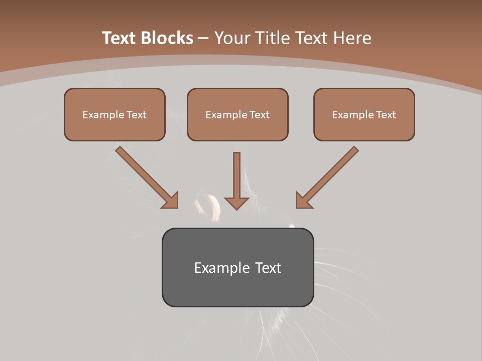 Adorable Yellow Furry PowerPoint Template