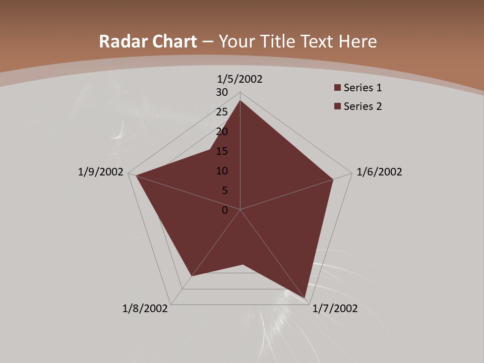 Adorable Yellow Furry PowerPoint Template