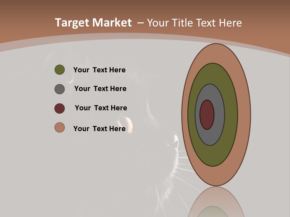 Adorable Yellow Furry PowerPoint Template