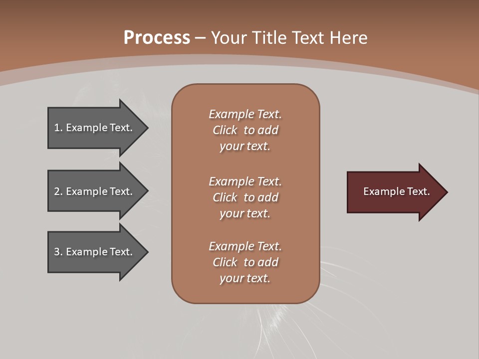 Adorable Yellow Furry PowerPoint Template