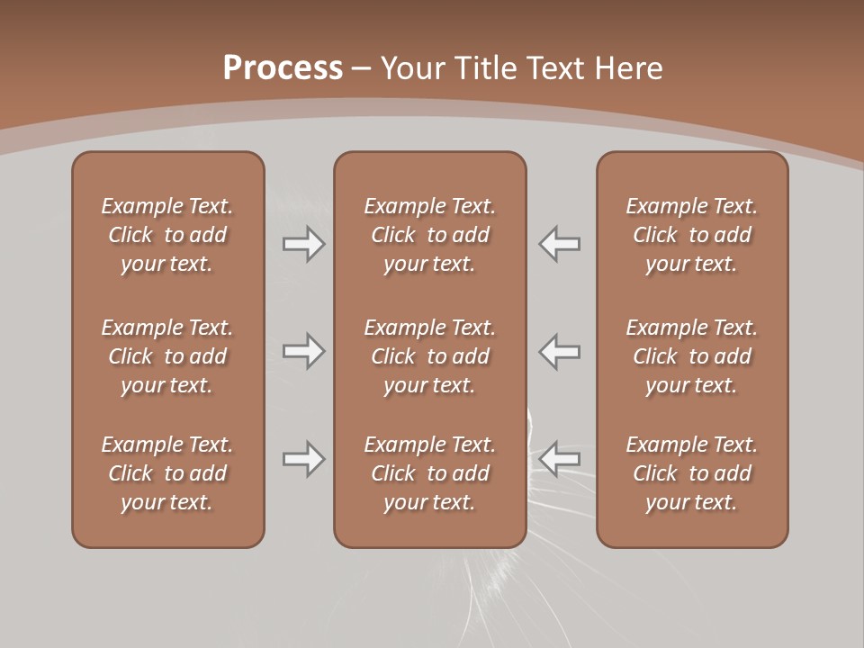 Adorable Yellow Furry PowerPoint Template
