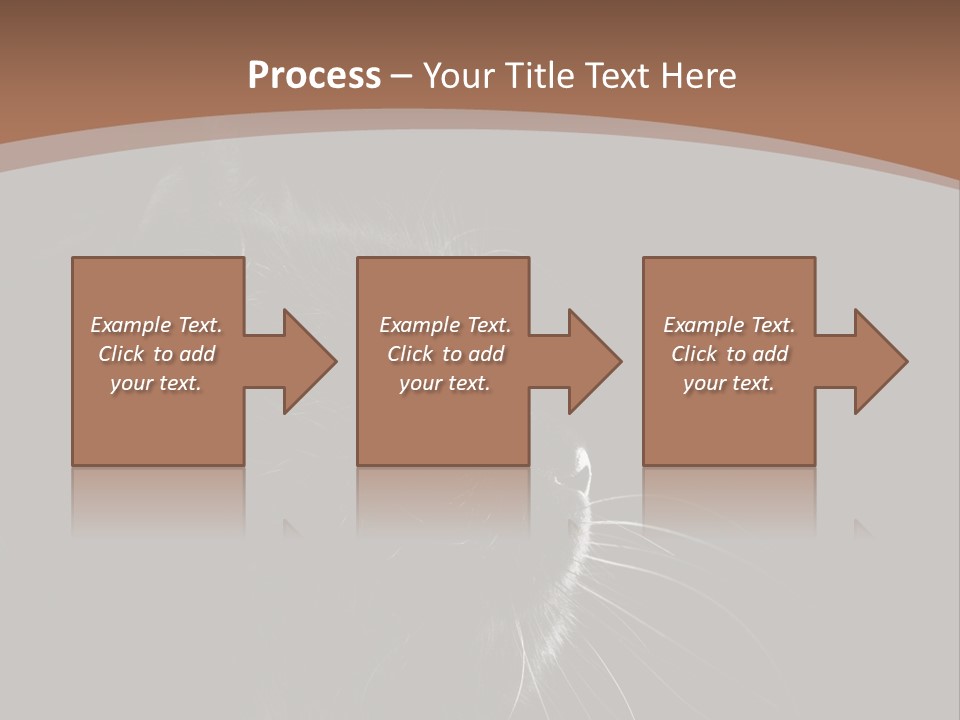 Adorable Yellow Furry PowerPoint Template