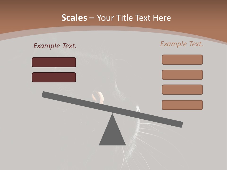 Adorable Yellow Furry PowerPoint Template