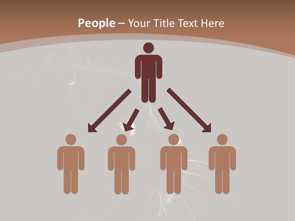 Adorable Yellow Furry PowerPoint Template