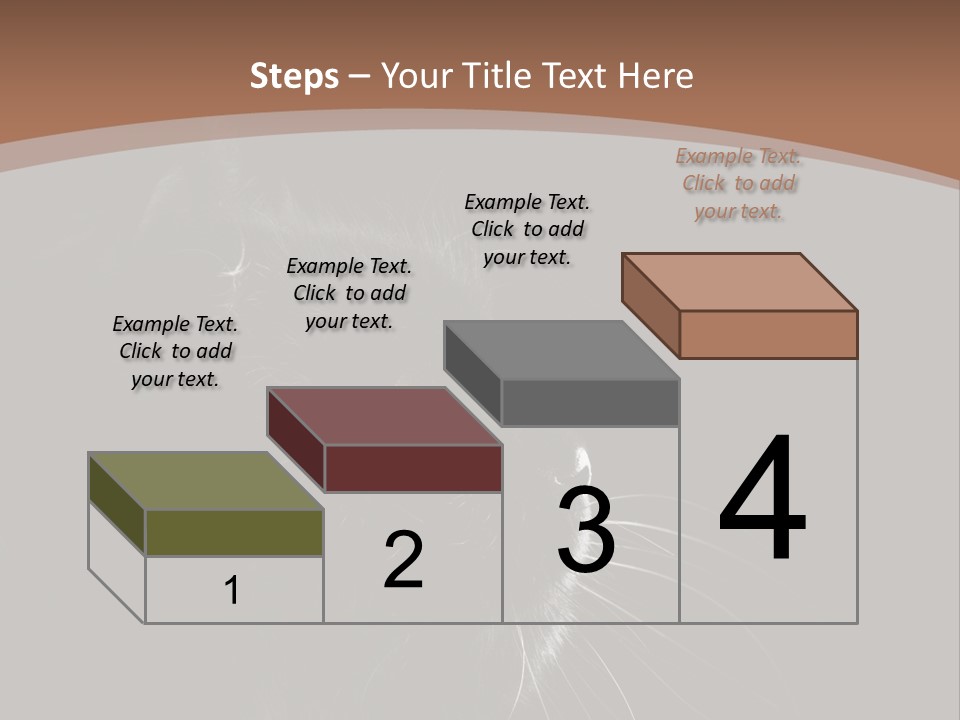 Adorable Yellow Furry PowerPoint Template