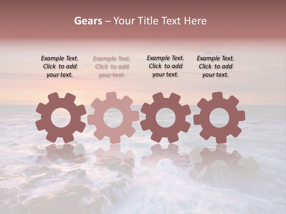 Sea Ocean Wind PowerPoint Template