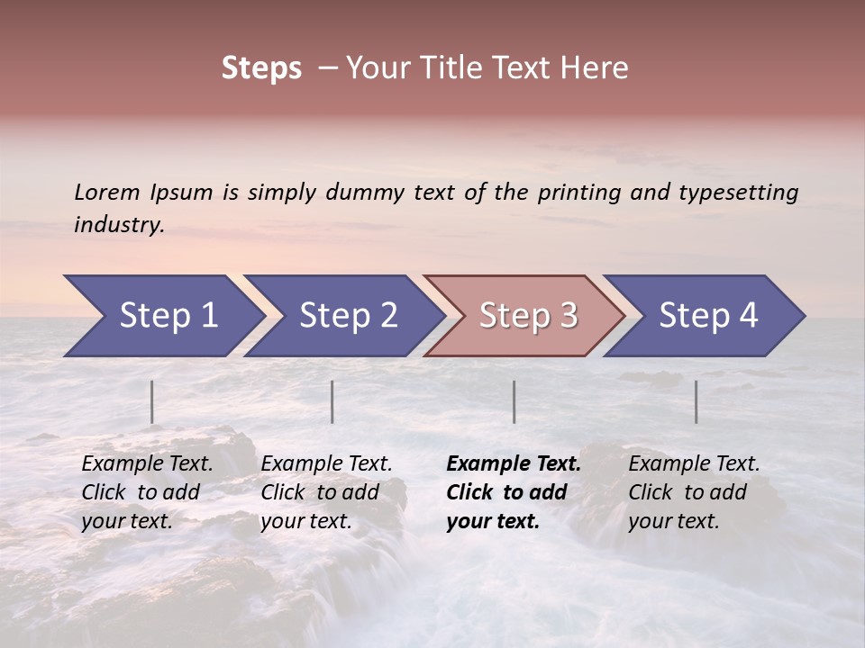 Sea Ocean Wind PowerPoint Template