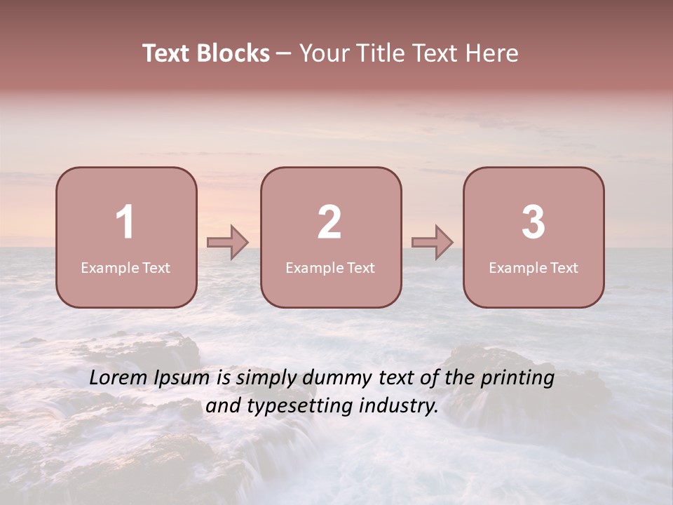 Sea Ocean Wind PowerPoint Template