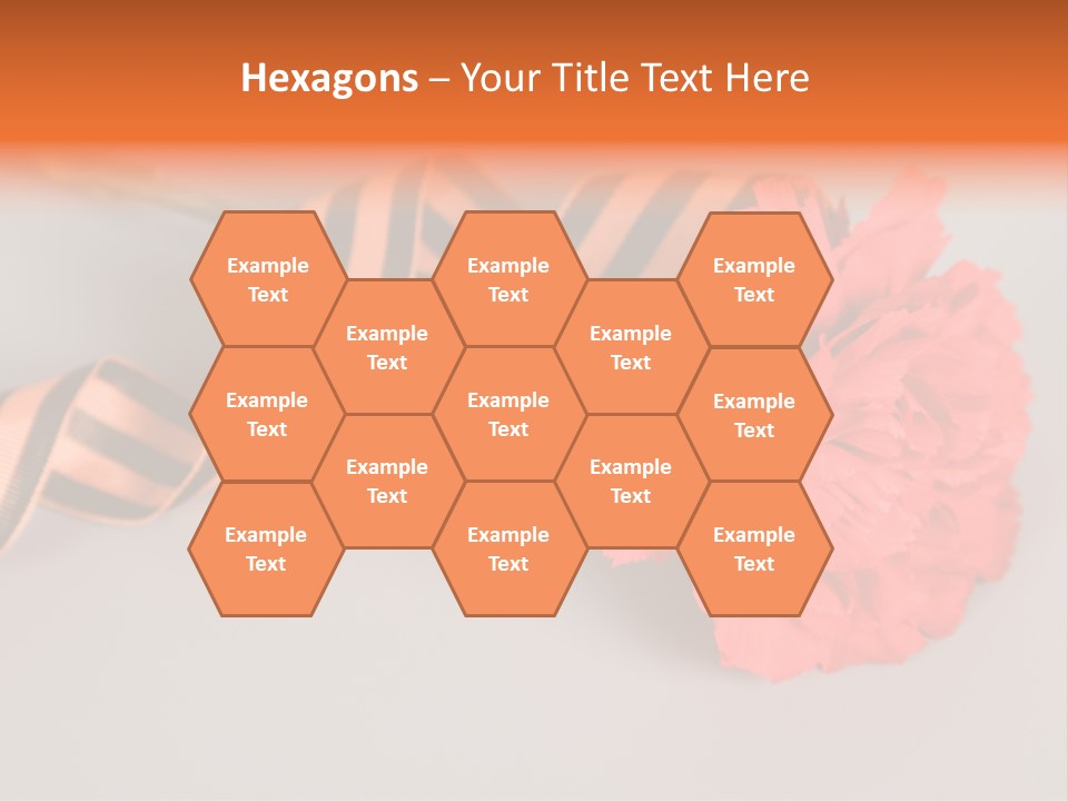 Decoration Red Bow PowerPoint Template