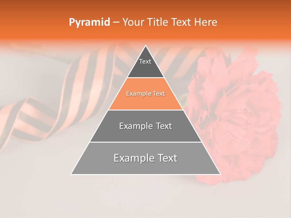 Decoration Red Bow PowerPoint Template