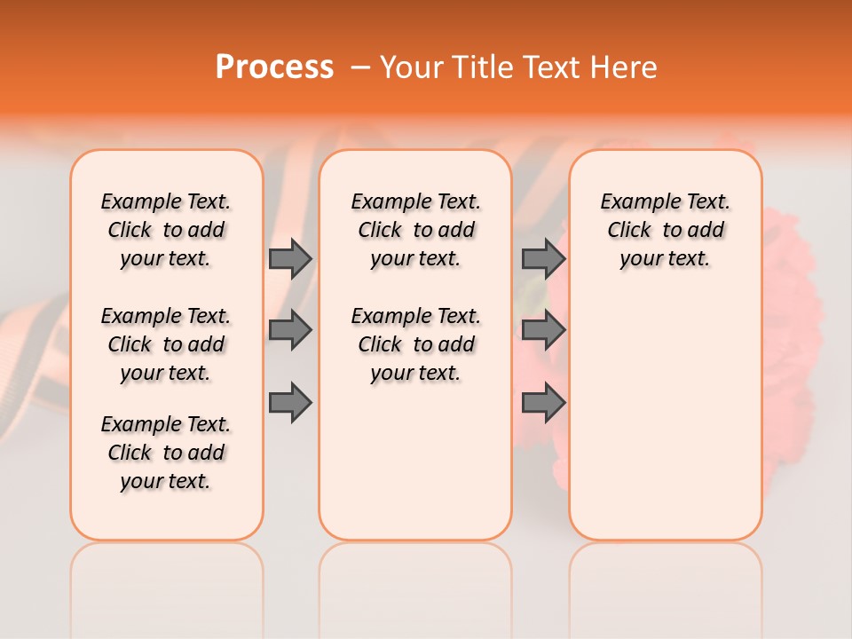 Decoration Red Bow PowerPoint Template