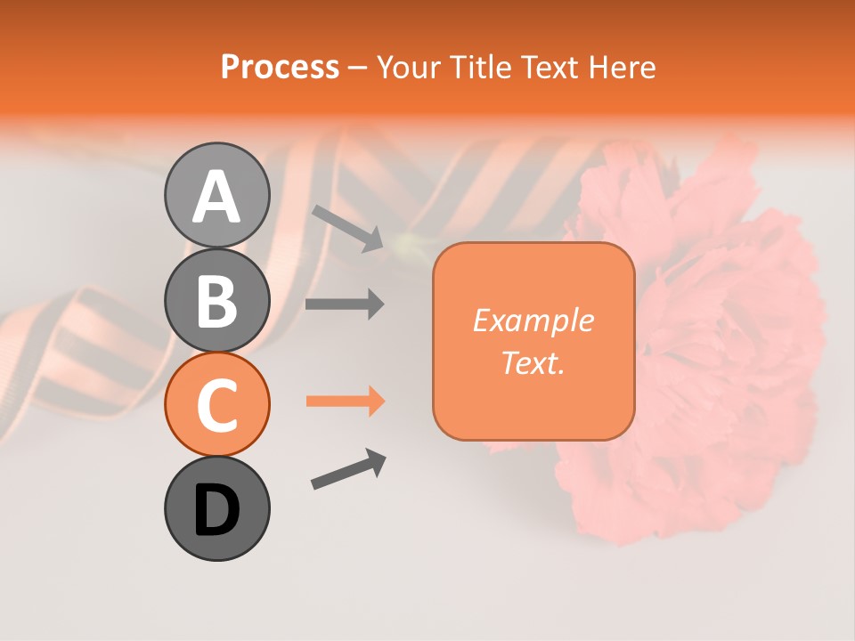 Decoration Red Bow PowerPoint Template