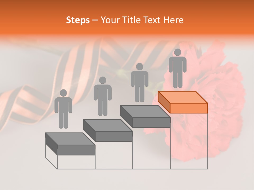 Decoration Red Bow PowerPoint Template