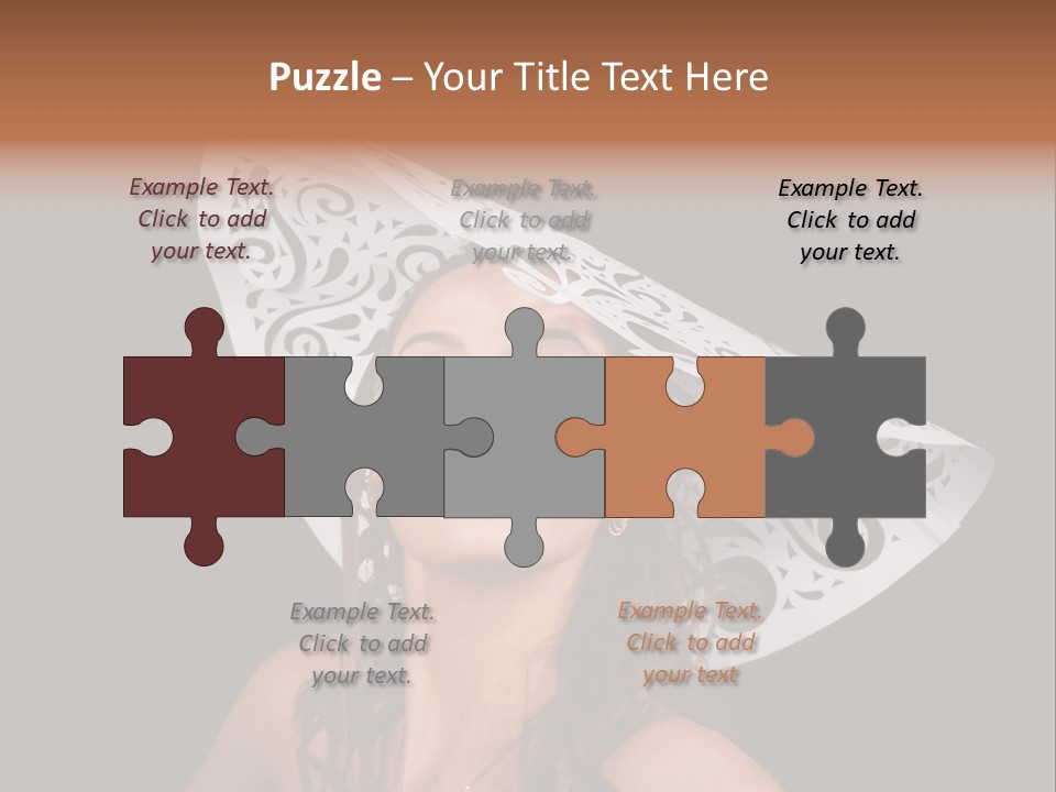 Sexy Girl Vintage PowerPoint Template