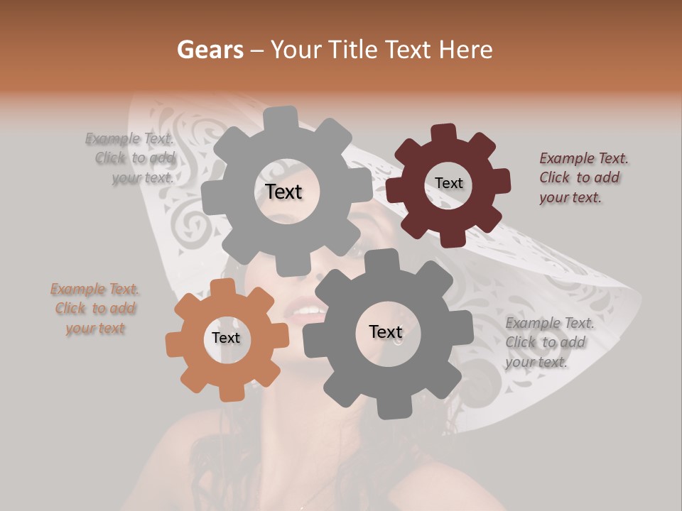 Sexy Girl Vintage PowerPoint Template