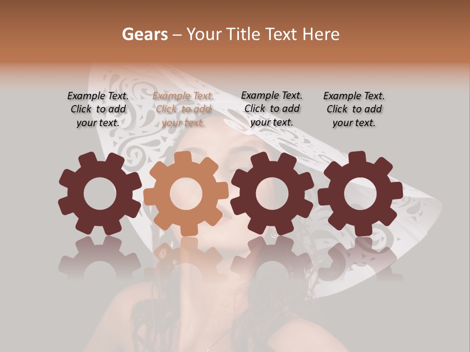 Sexy Girl Vintage PowerPoint Template