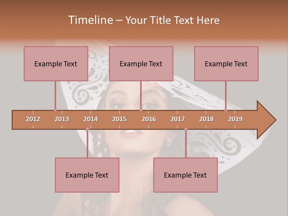 Sexy Girl Vintage PowerPoint Template