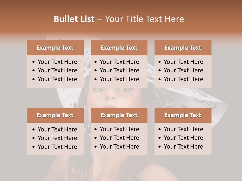 Sexy Girl Vintage PowerPoint Template