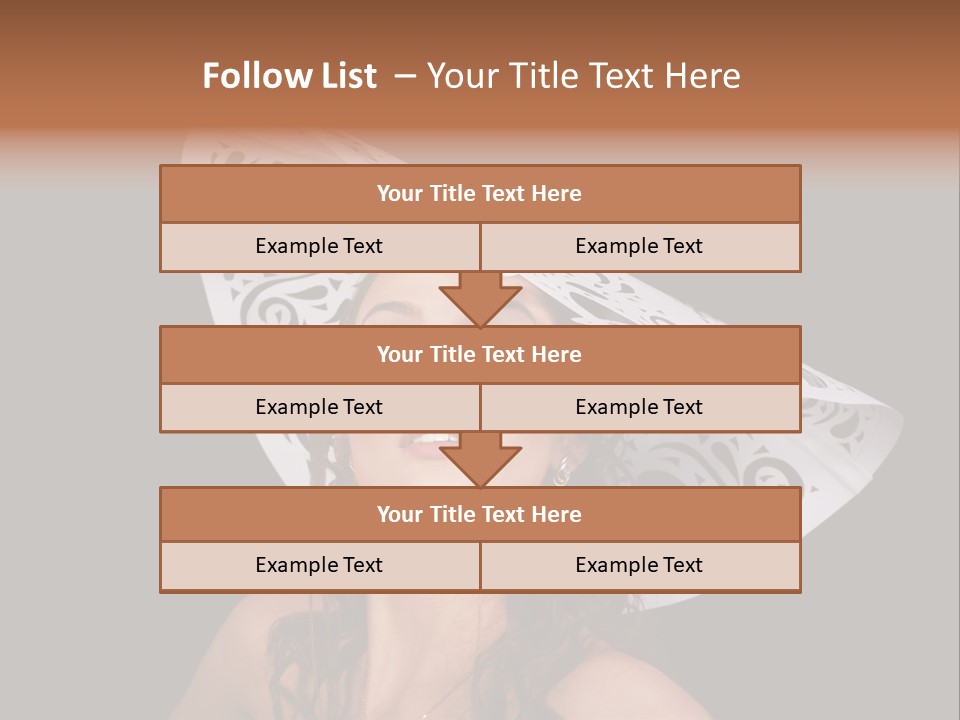 Sexy Girl Vintage PowerPoint Template